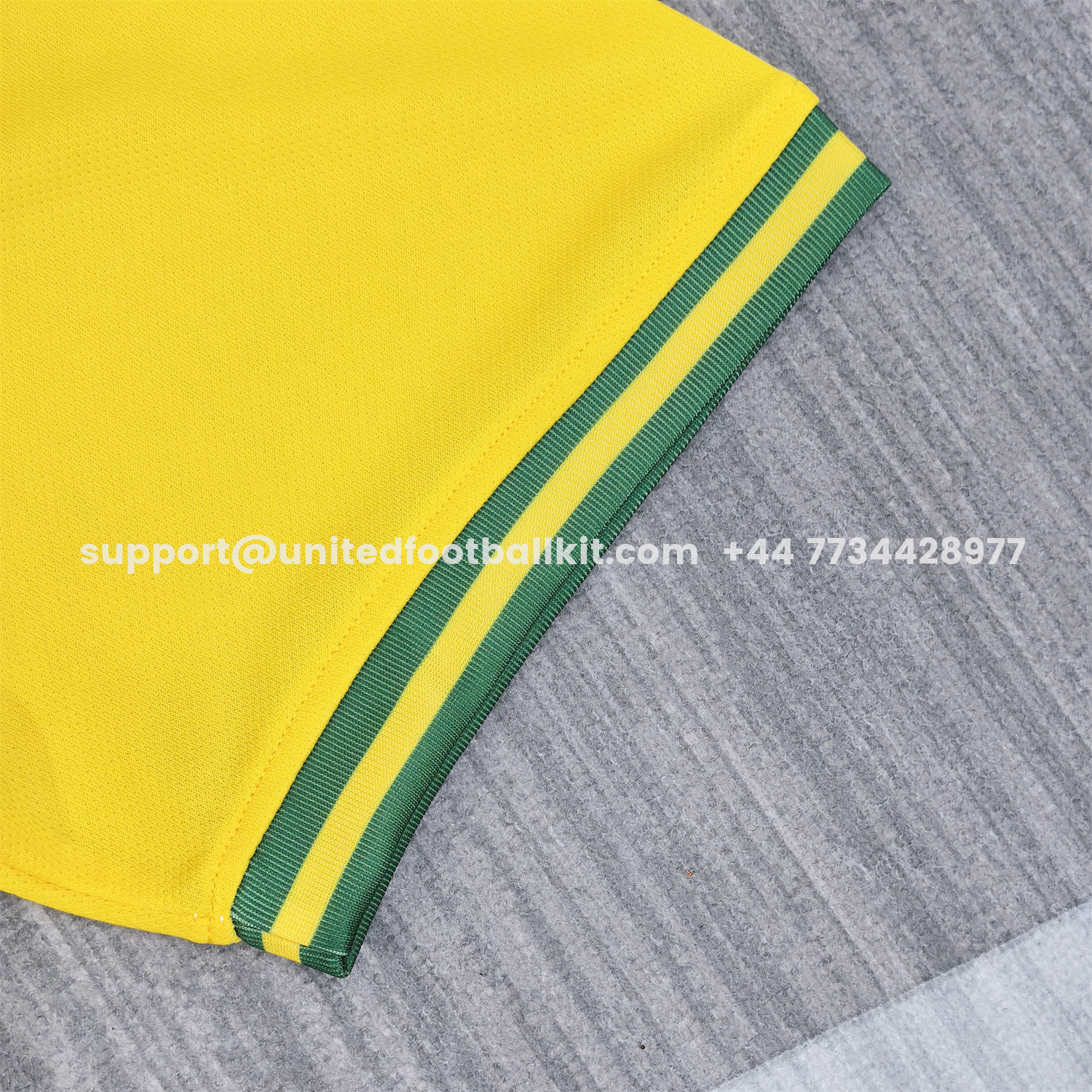 Unitedfootballkit.com | Brazil 25-26 Jesus And Angel Cross Yellow Jersey - Fans Version -Customize Name, Number and Patch | Worldwide Shipping