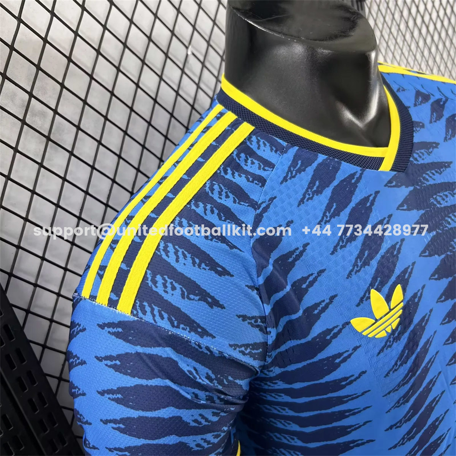 Unitedfootballkit.com | Colombia 2026 Away Blue Jersey - Player Version -Customize Name, Number and Patch | Worldwide Shipping