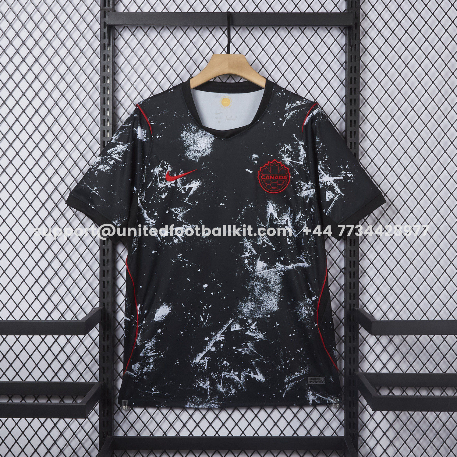 Unitedfootballkit.com | Canada 2026 Away Jersey - Fans Version -Customize Name, Number and Patch | Worldwide Shipping