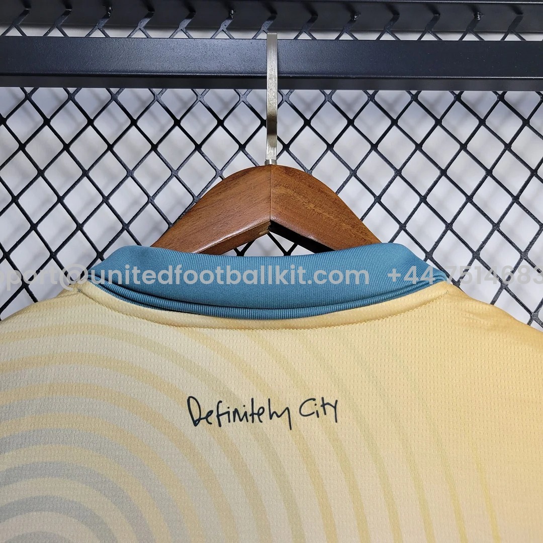 Unitedfootballkit.com | Manchester City 24-25 Fourth Jersey - Fans Version -Customize Name, Number and Patch | Worldwide Shipping