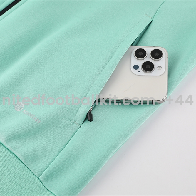 Unitedfootballkit.com | Bayern Munich 24-25 Jacket Training Tracksuit - Green -Customize Name, Number and Patch | Worldwide Shipping