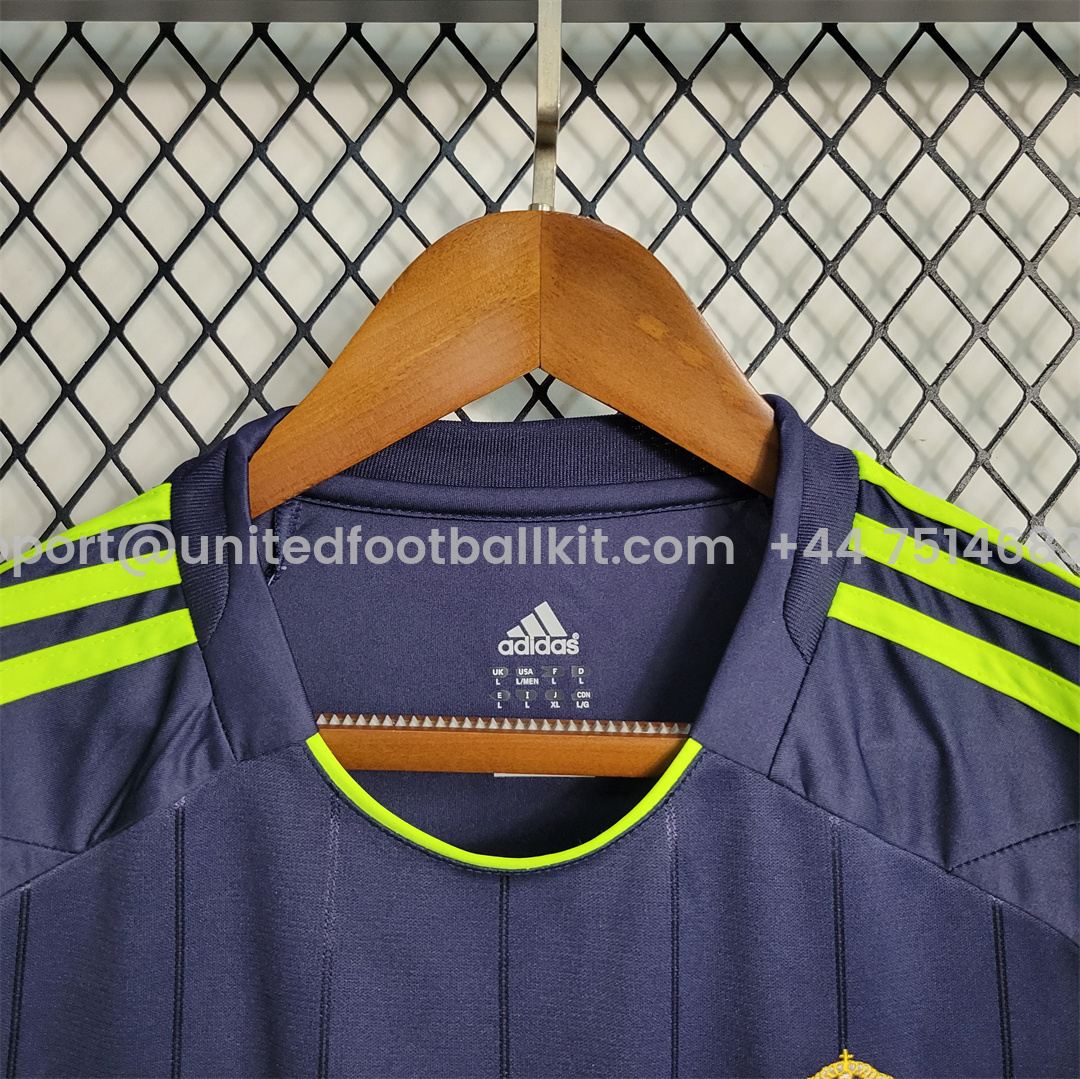 Unitedfootballkit.com | Retro Real Madrid 12-13 Away Jersey -Customize Name, Number and Patch | Worldwide Shipping