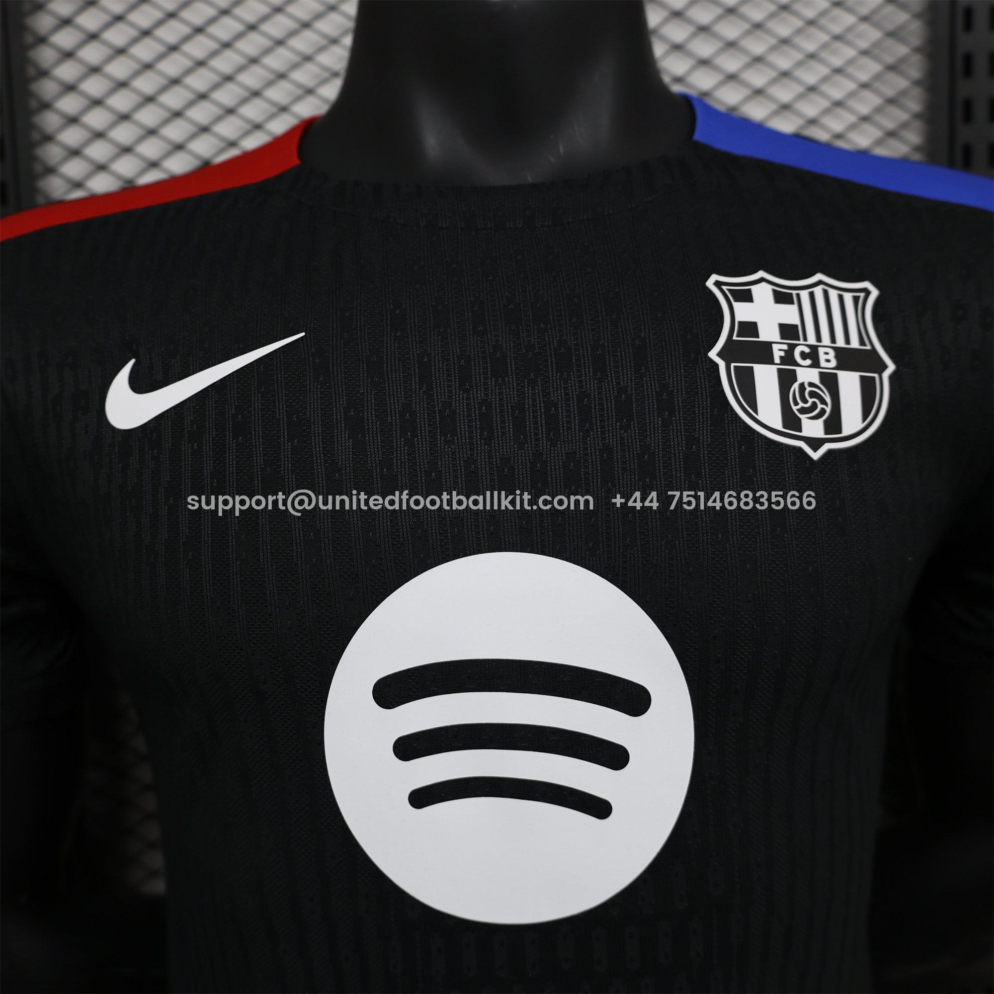 Unitedfootballkit.com | Barcelona 24-25 Training Jersey - Player Version -Customize Name, Number and Patch | Worldwide Shipping