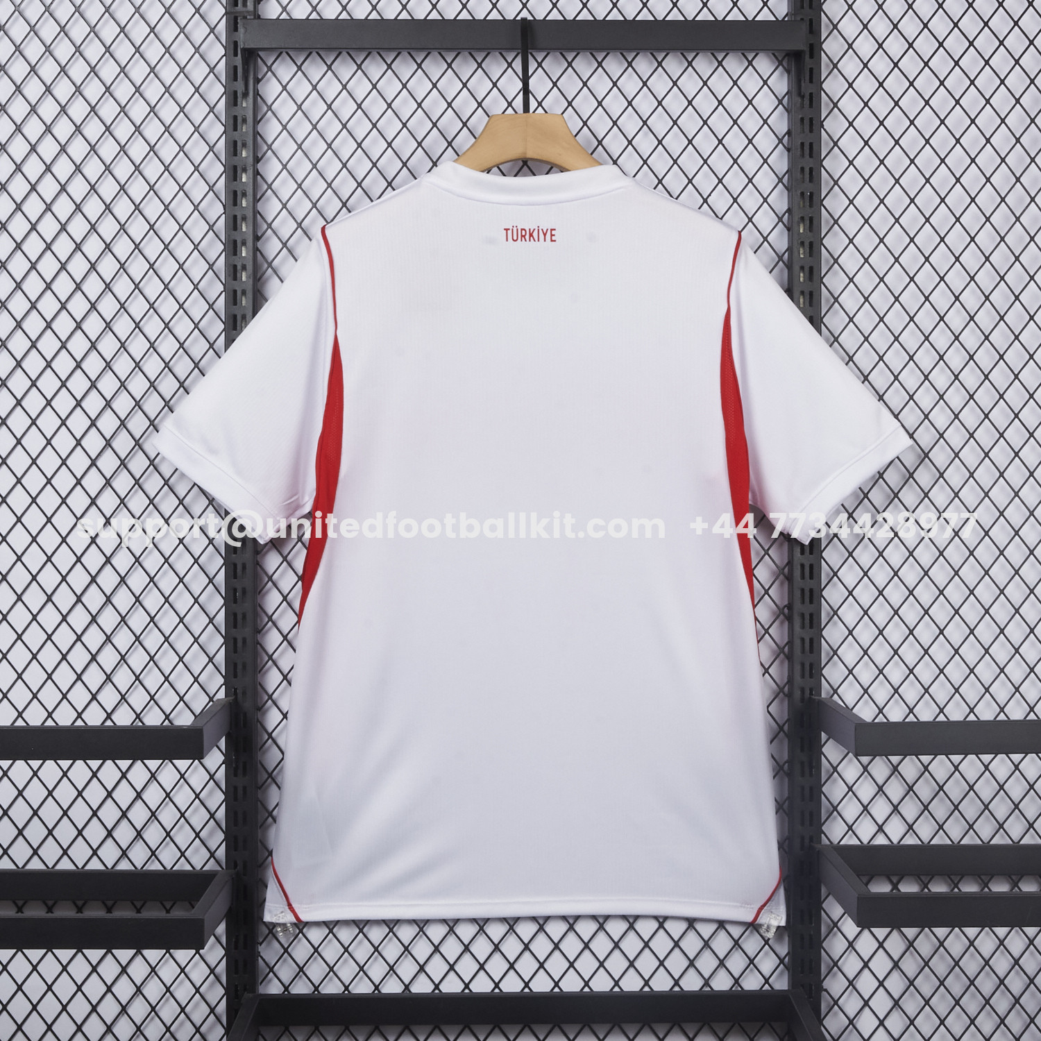 Unitedfootballkit.com | Turkey 2026 Home Jersey - Fans Version -Customize Name, Number and Patch | Worldwide Shipping