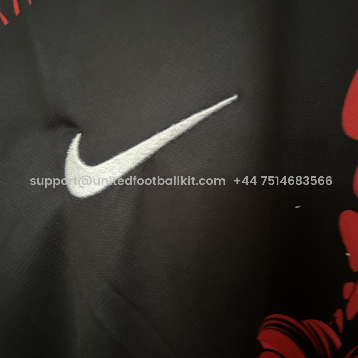 Unitedfootballkit.com | Barcelona 25-26 Red Lion Silhouette Black Jersey - Fans Version -Customize Name, Number and Patch | Worldwide Shipping