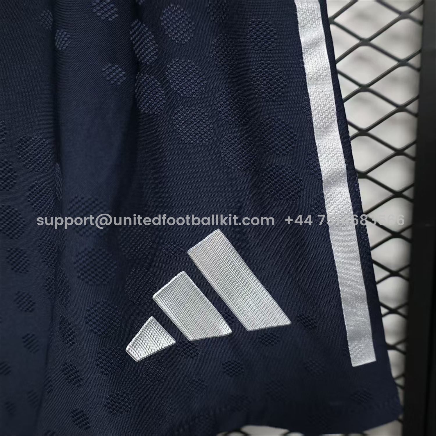 Unitedfootballkit.com | Real Madrid 25-26 Away Shorts - Player Version -Customize Name, Number and Patch | Worldwide Shipping