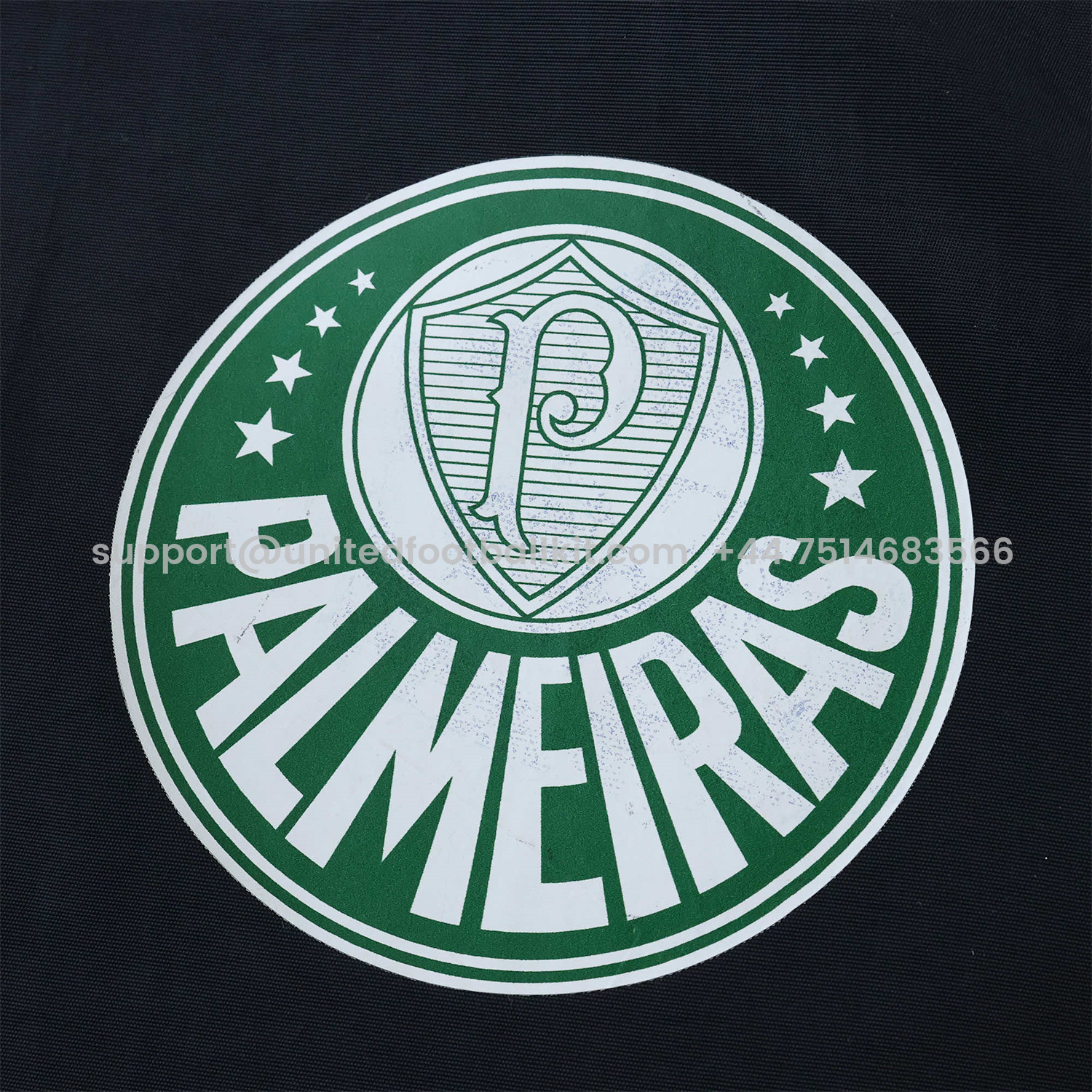 Unitedfootballkit.com | Palmeiras 25-26 Double Sided Reversible Windbreaker - Black & Green -Customize Name, Number and Patch | Worldwide Shipping
