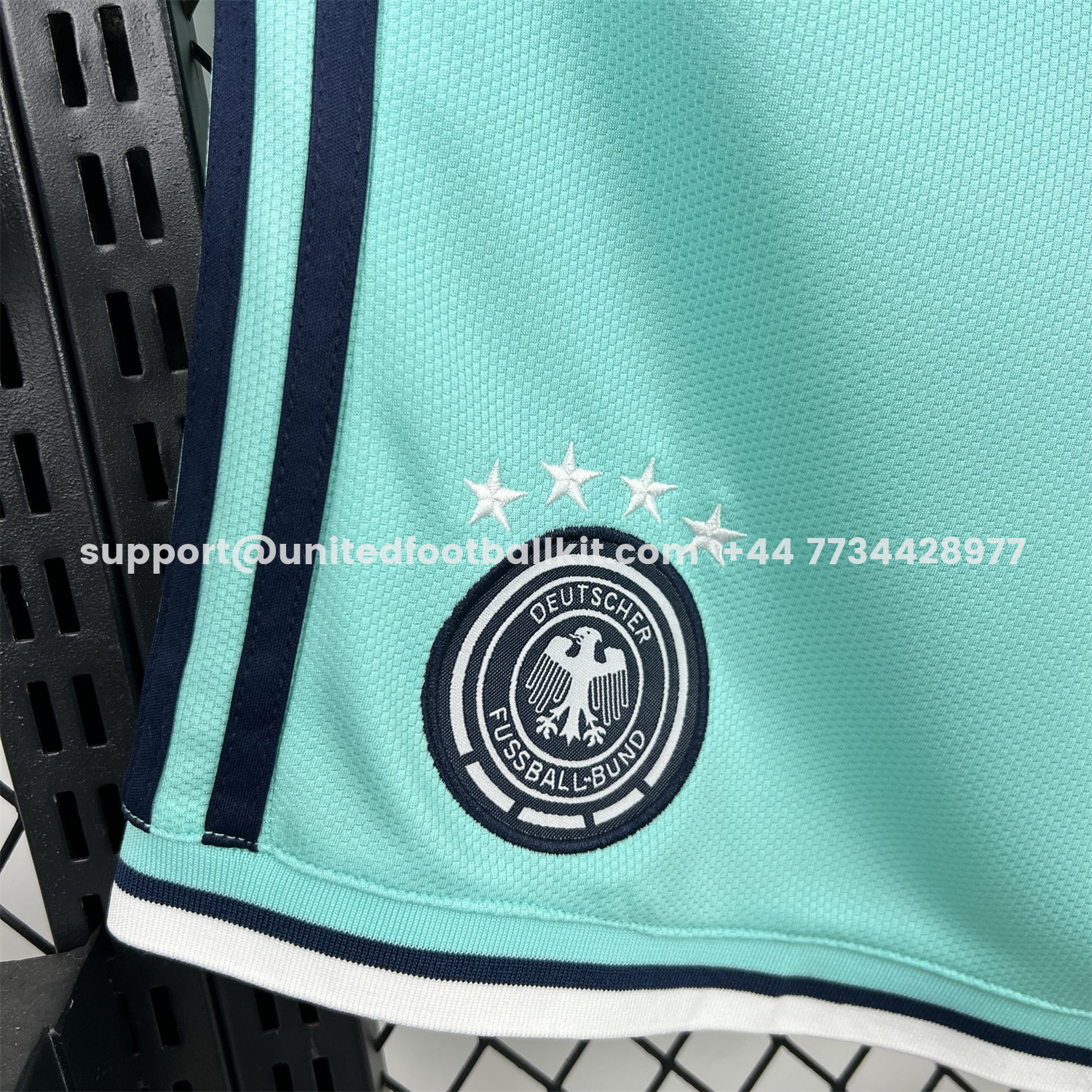 Unitedfootballkit.com | Germany 2026 Away Green Shorts - Fans Version -Customize Name, Number and Patch | Worldwide Shipping