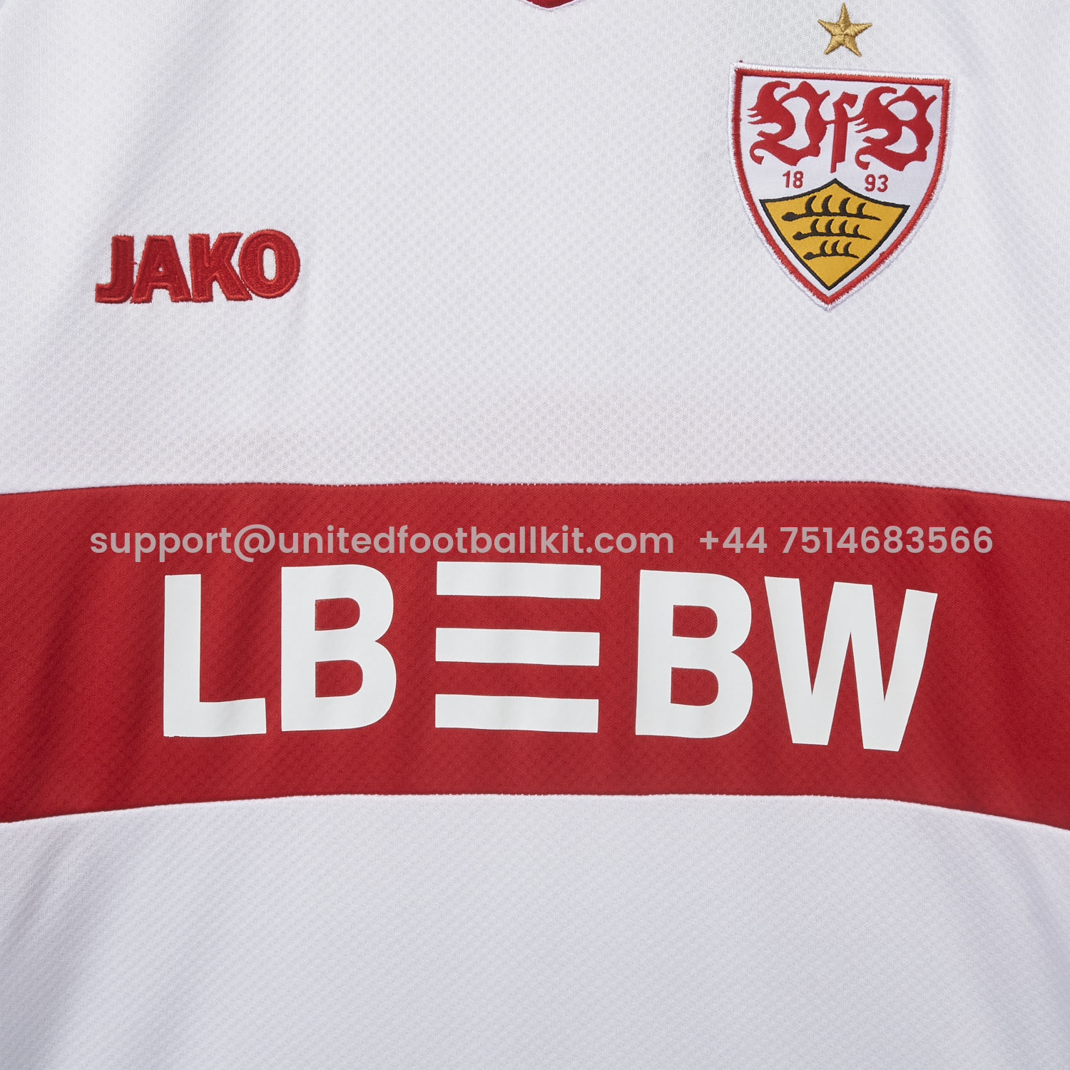 Unitedfootballkit.com | VfB Stuttgart 24-25 DFB-Pokal Final Home Jersey - Fans Version -Customize Name, Number and Patch | Worldwide Shipping
