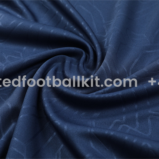 Unitedfootballkit.com | Manchester City 24-25 Long Sleeve Training Set - Deep Blue -Customize Name, Number and Patch | Worldwide Shipping