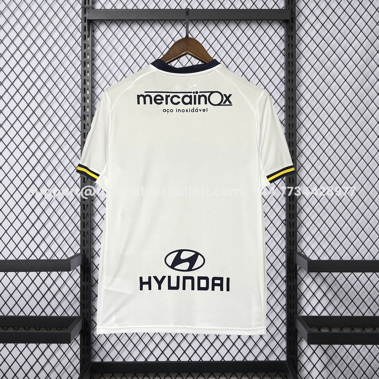 Unitedfootballkit.com | FC Famalicão 25-26 Home White Jersey - Fans Version -Customize Name, Number and Patch | Worldwide Shipping