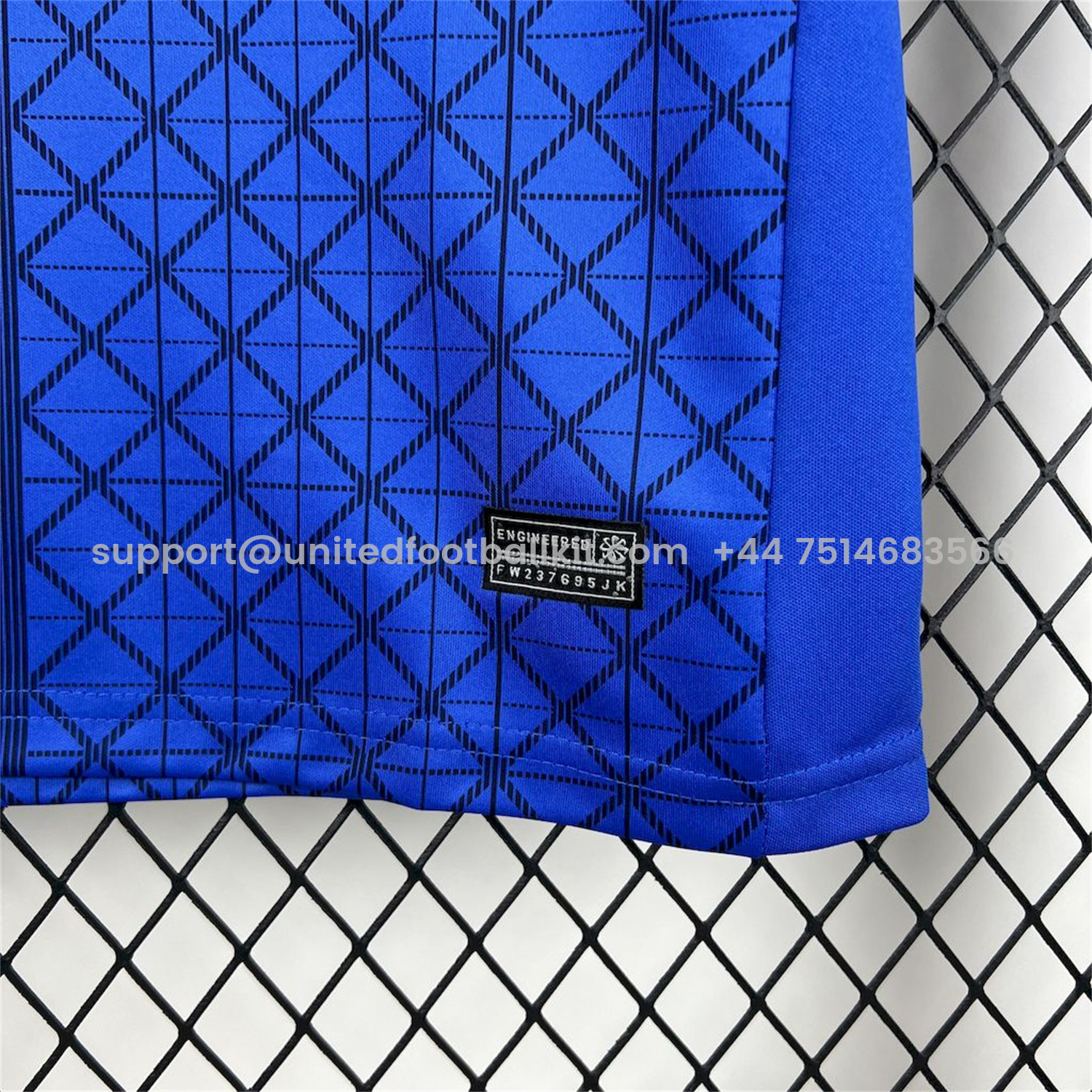 Unitedfootballkit.com | Paris Saint-Germain PSG 25-26 Blue Pre-Match Training Jersey - Fans Version -Customize Name, Number and Patch | Worldwide Shipping