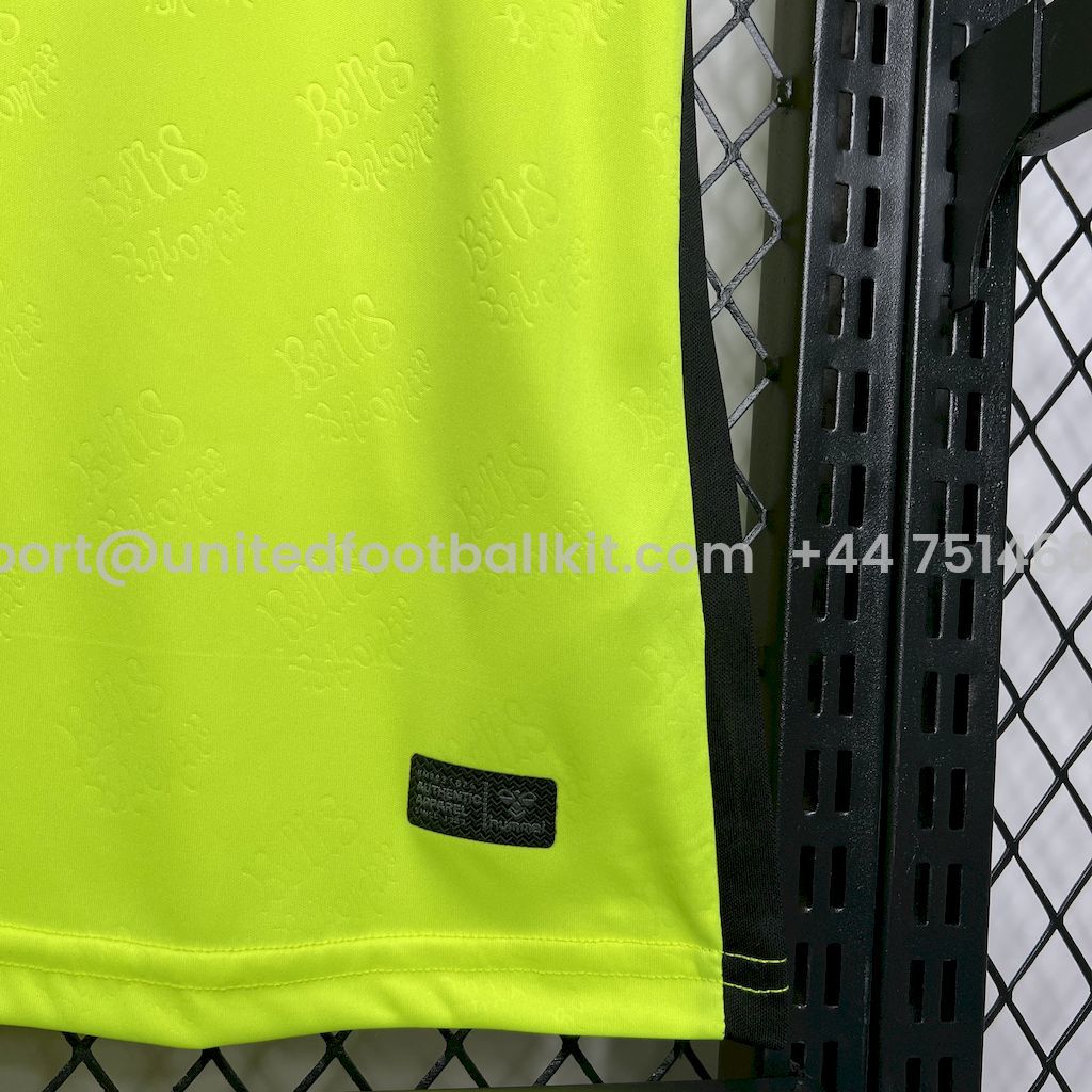 Unitedfootballkit.com | Real Betis 24-25 Away Jersey - Fans Version -Customize Name, Number and Patch | Worldwide Shipping