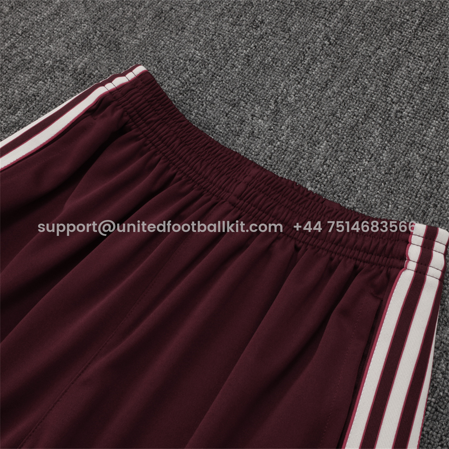 Unitedfootballkit.com | Bayern Munich 25-26 Throwback Trefoil Long Sleeves Training Set - Deep Red -Customize Name, Number and Patch | Worldwide Shipping