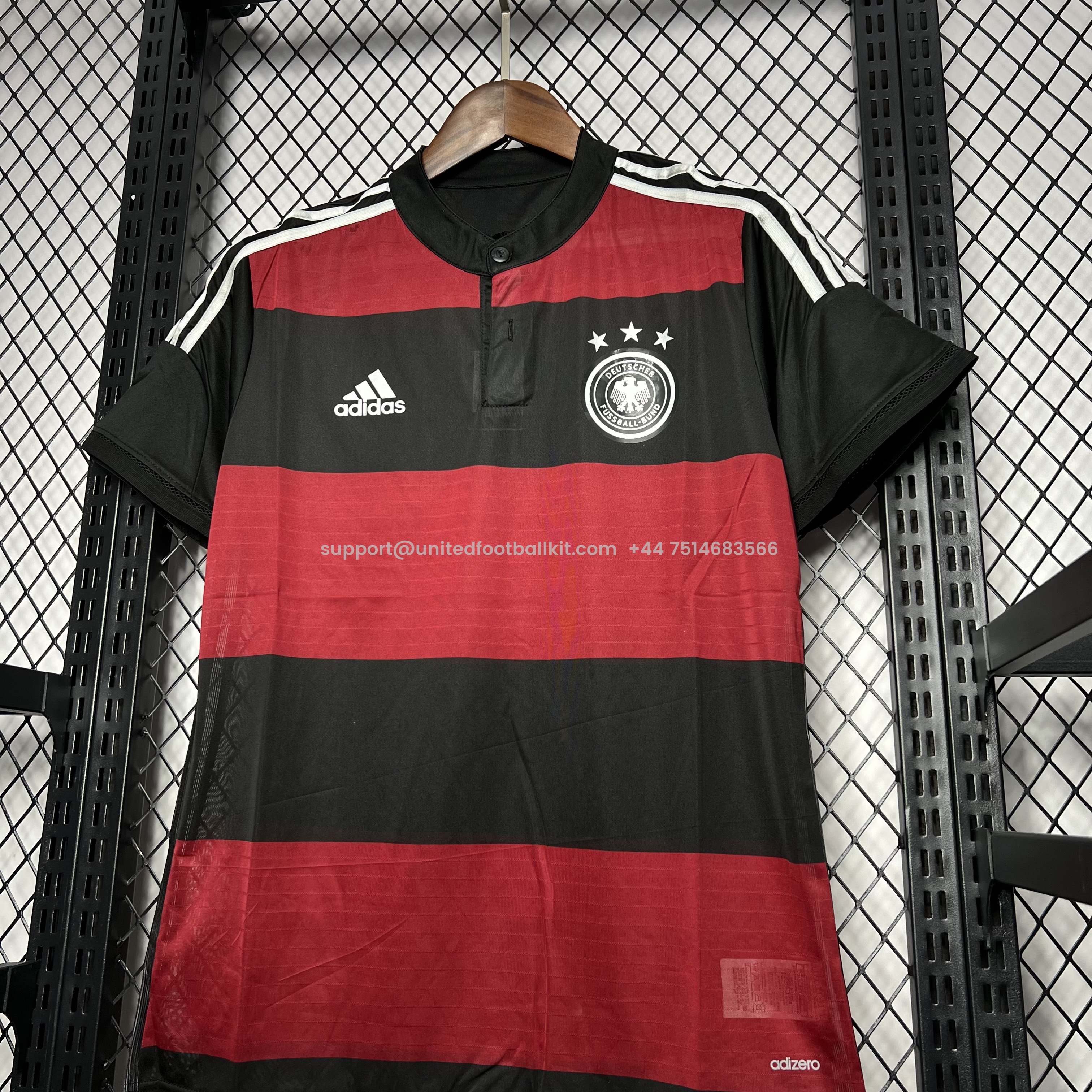 Unitedfootballkit.com | Retro Germany 2014 Away Jersey -Customize Name, Number and Patch | Worldwide Shipping