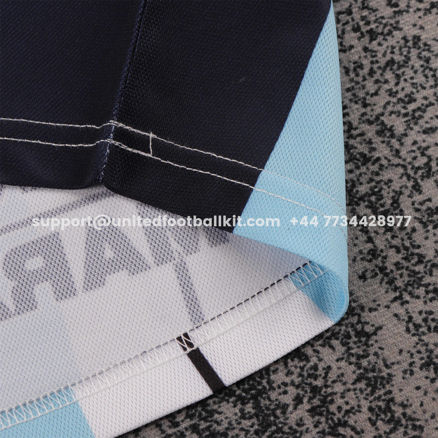 Unitedfootballkit.com | Retro Argentina 2001 Maradona Special Kids Kit -Customize Name, Number and Patch | Worldwide Shipping