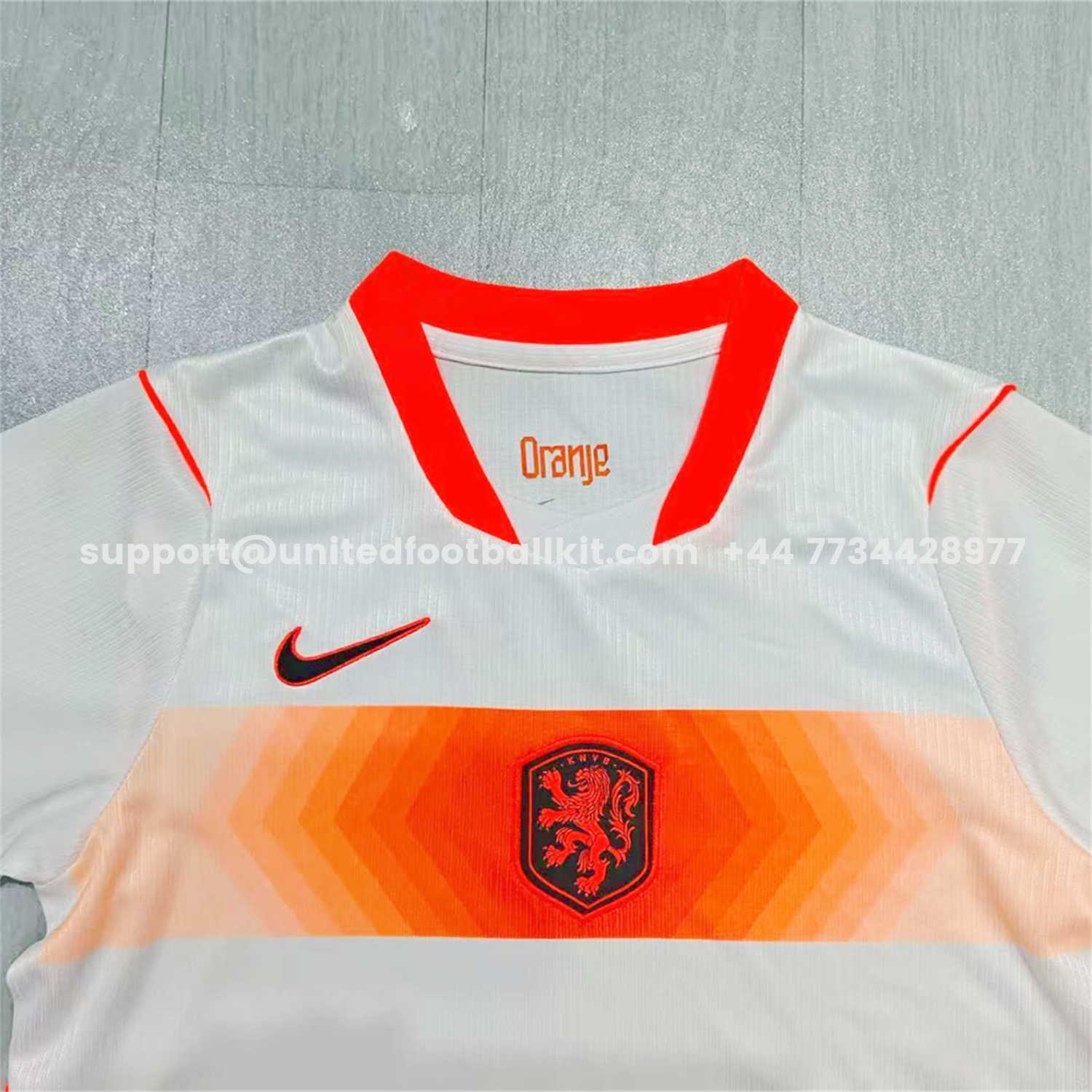 Unitedfootballkit.com | Netherlands 2026 Away Kids Kit -Customize Name, Number and Patch | Worldwide Shipping