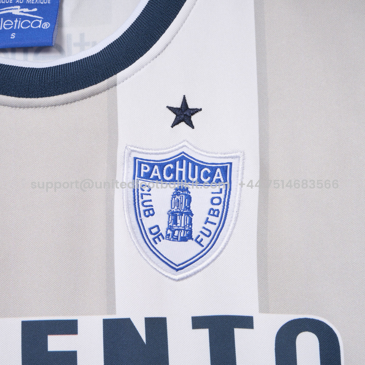 Unitedfootballkit.com | Retro Pachuca 2001-02 Away Jersey -Customize Name, Number and Patch | Worldwide Shipping