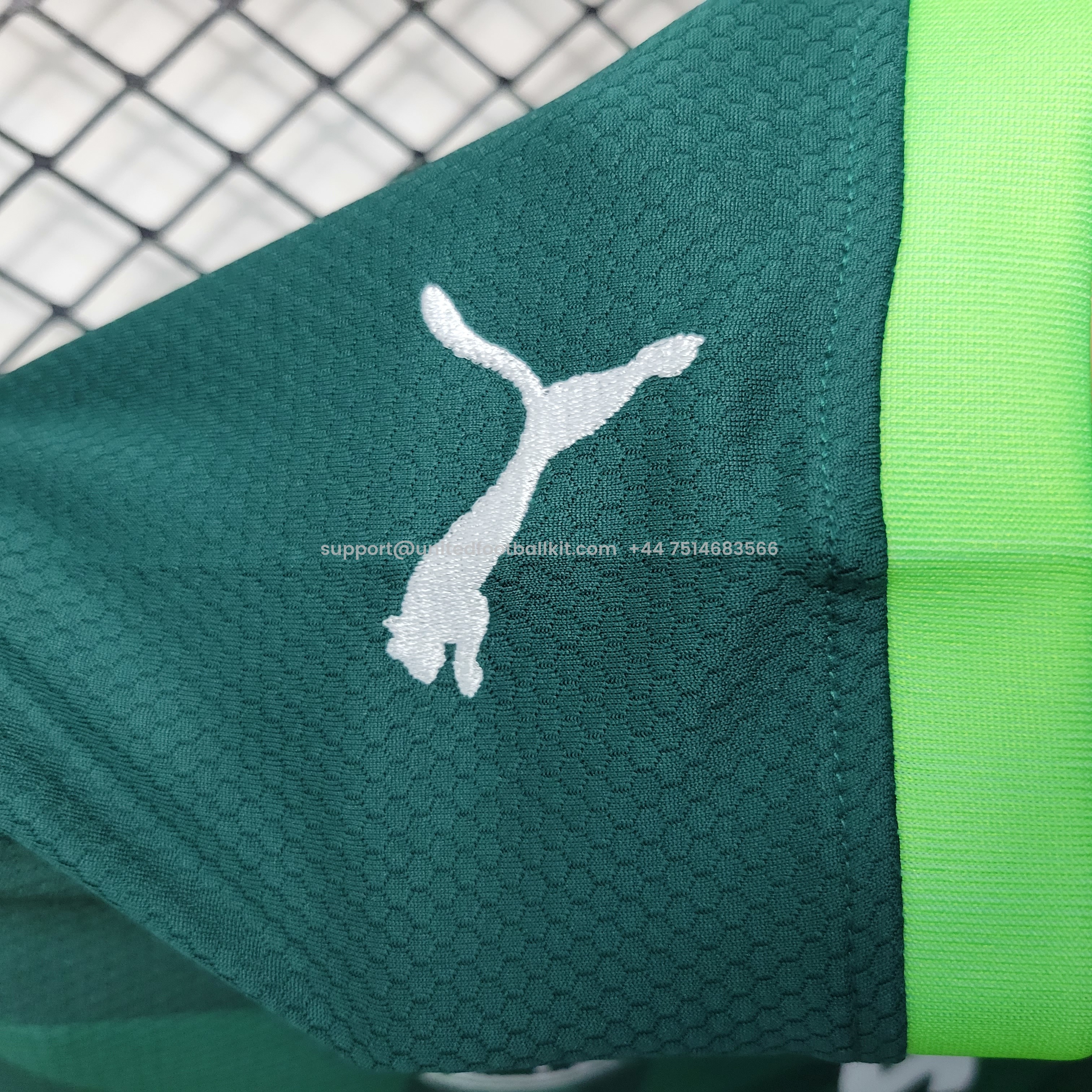 Unitedfootballkit.com | Palmeiras 2023 Home Stadium Kids Kit -Customize Name, Number and Patch | Worldwide Shipping