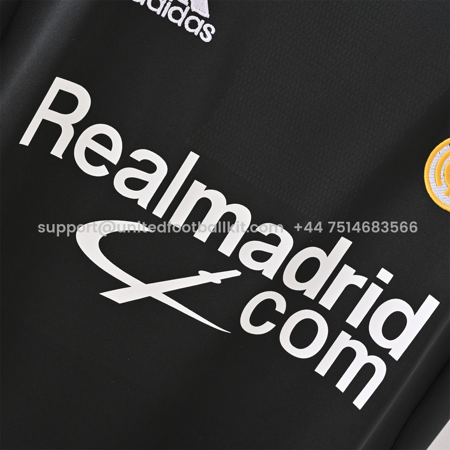 Unitedfootballkit.com | Retro Real Madrid 2001-02 Away Jersey -Customize Name, Number and Patch | Worldwide Shipping