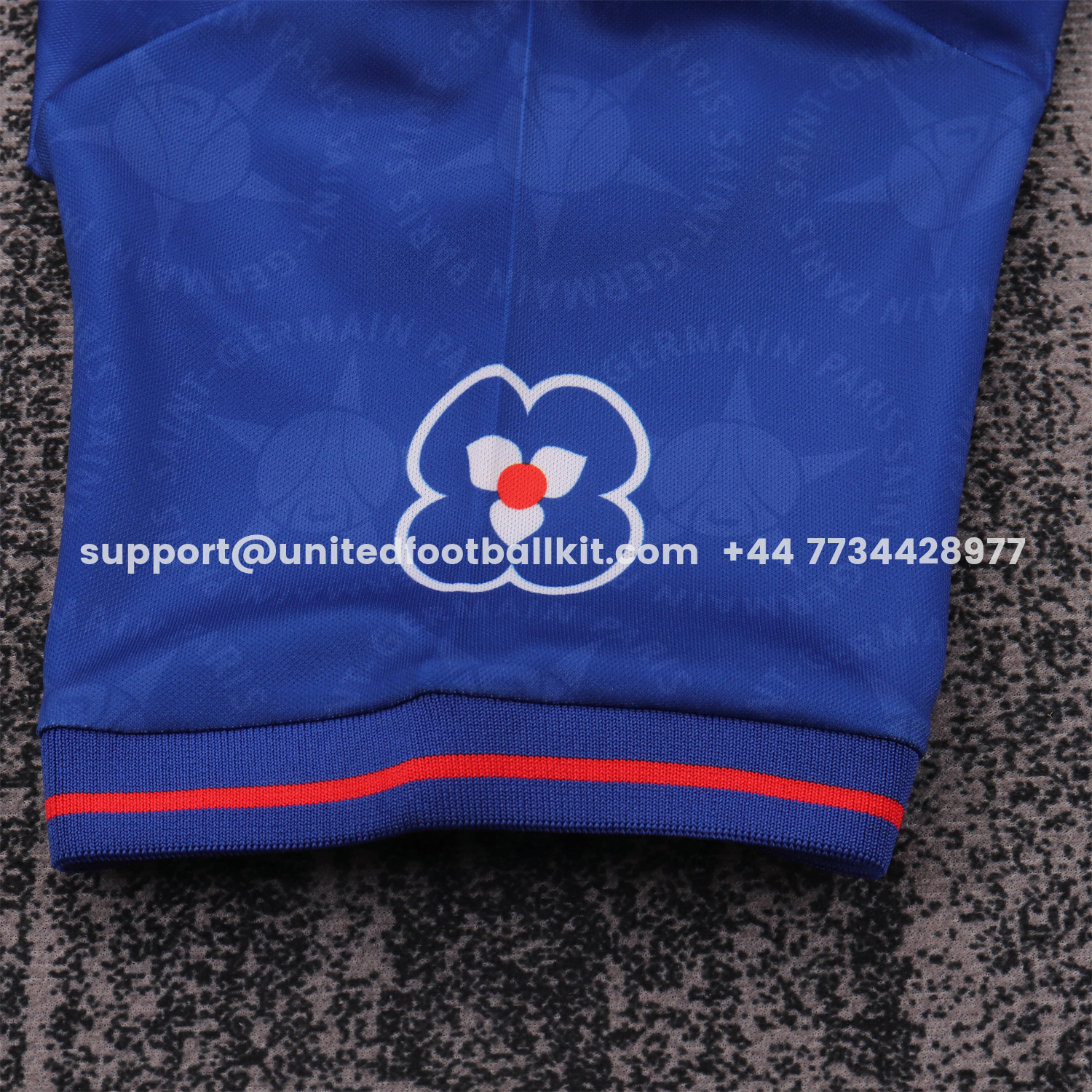 Unitedfootballkit.com | Retro Paris Saint-Germain PSG 1995-96 Home Kids Kit -Customize Name, Number and Patch | Worldwide Shipping