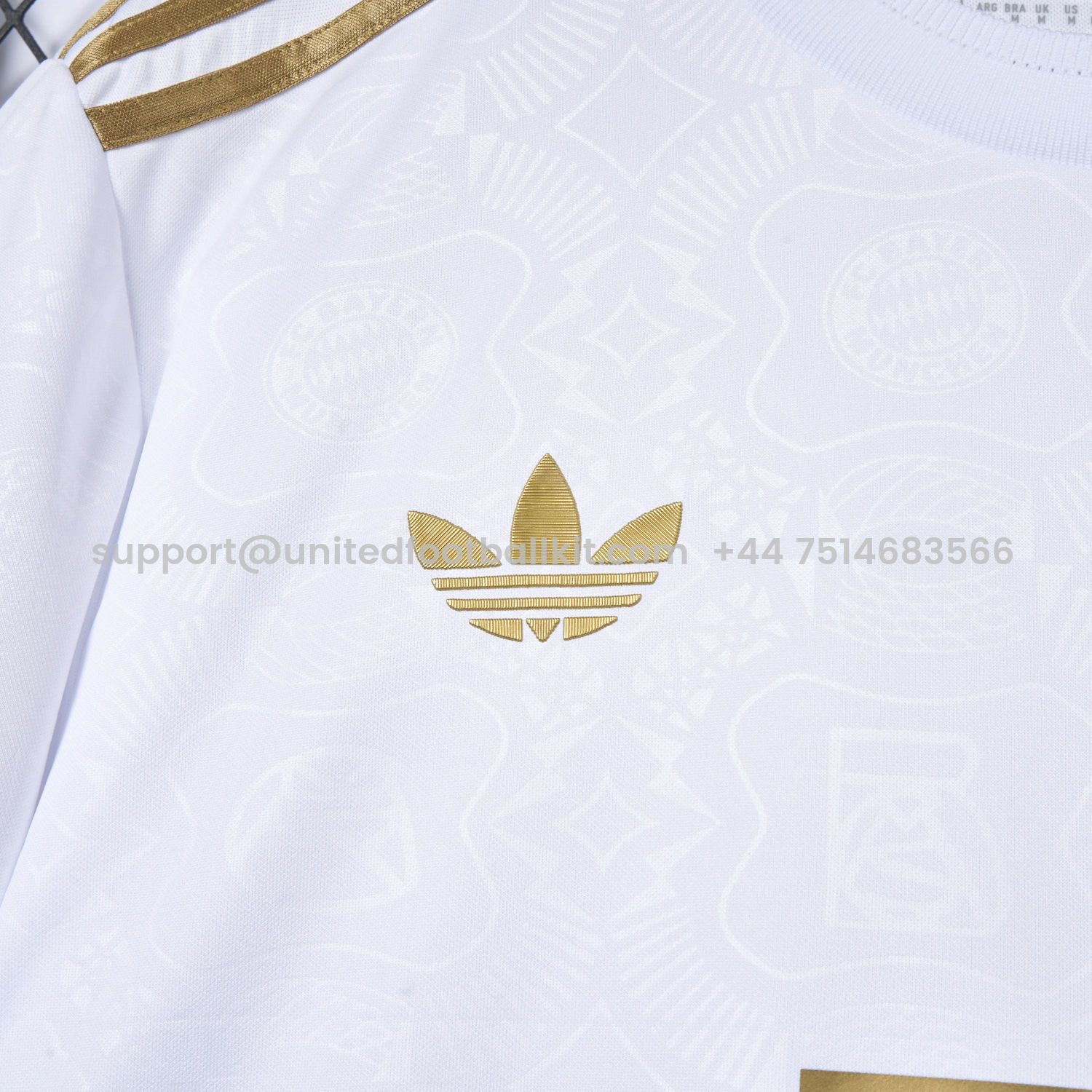 Unitedfootballkit.com | Bayern Munich 2025 White 125th Anniversary Jersey - Fans Version -Customize Name, Number and Patch | Worldwide Shipping