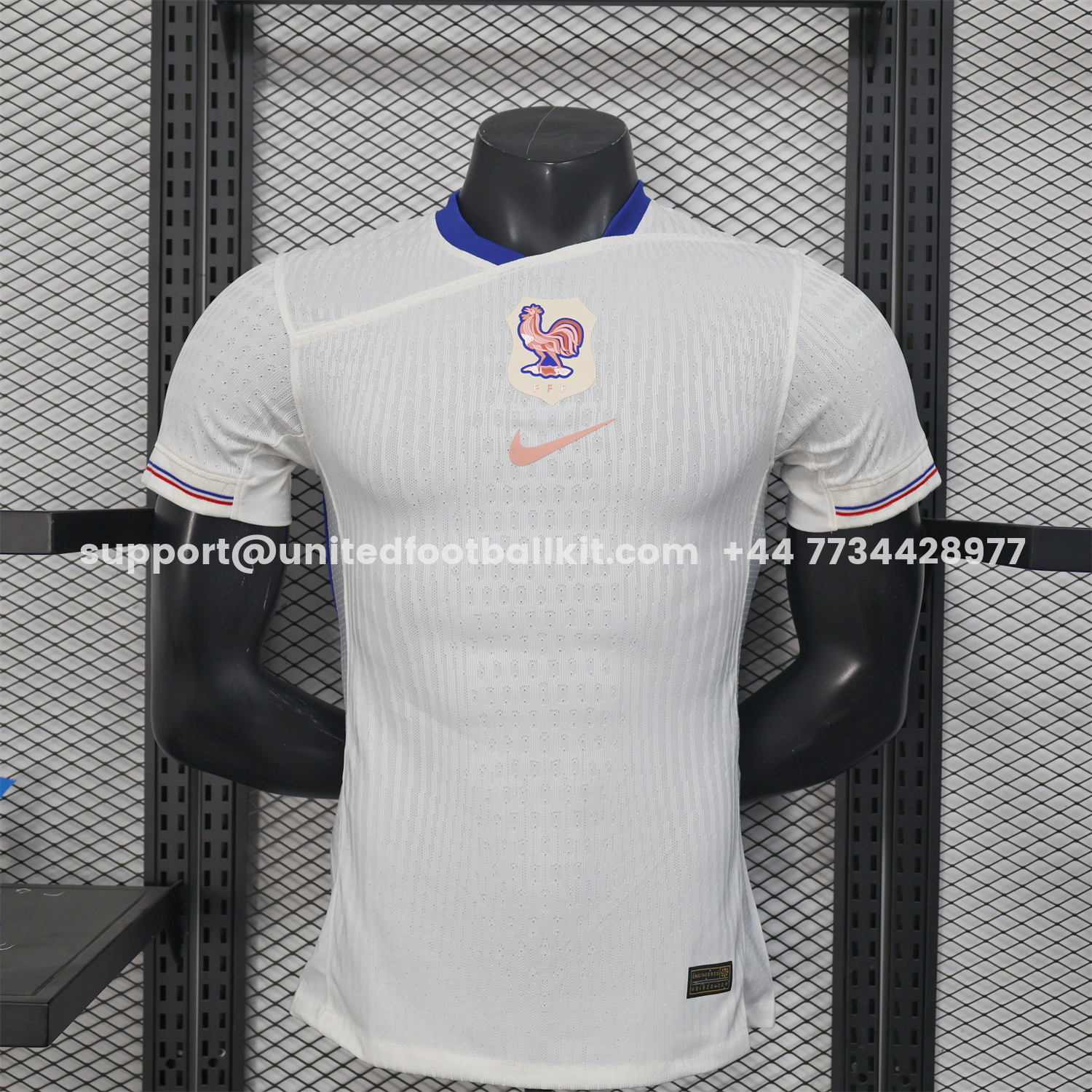 Unitedfootballkit.com | France 2025 Women's Away Jersey - Men's Player Version -Customize Name, Number and Patch | Worldwide Shipping