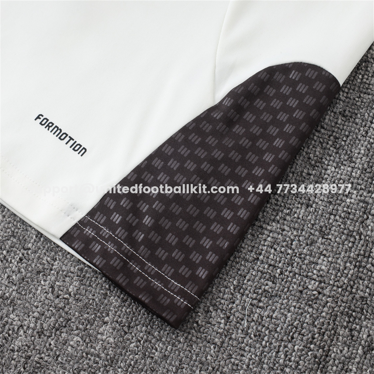 Unitedfootballkit.com | Flamengo 2026 Long Sleeve Training Set - White Top & Black Pants -Customize Name, Number and Patch | Worldwide Shipping