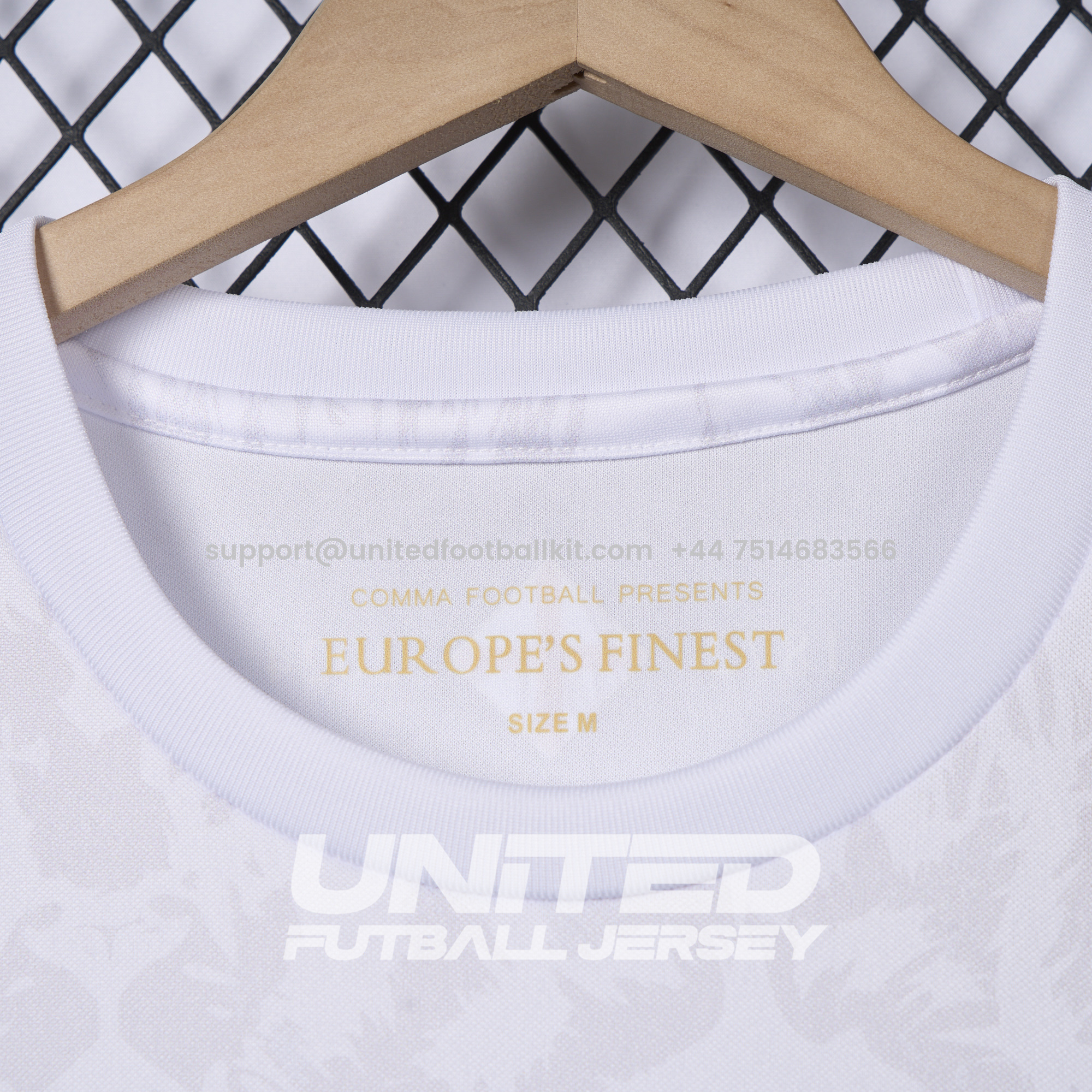 Unitedfootballkit.com | England 2024-25 COMMA White Special Edition Jersey - Fans Version -Customize Name, Number and Patch | Worldwide Shipping