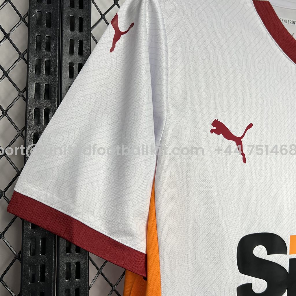 Unitedfootballkit.com | Galatasaray 24-25 Away Jersey - Fans Version -Customize Name, Number and Patch | Worldwide Shipping