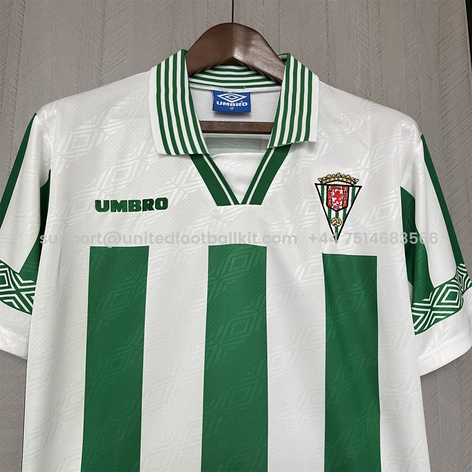 Unitedfootballkit.com | Retro Corvado 1996-97 Home Jersey -Customize Name, Number and Patch | Worldwide Shipping