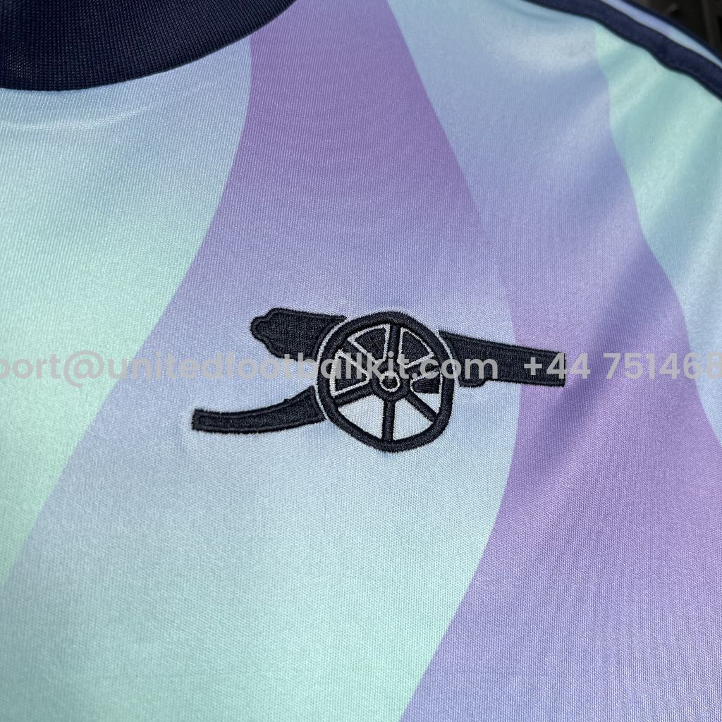 Unitedfootballkit.com | Arsenal 24-25 Third Jersey - Fans Version -Customize Name, Number and Patch | Worldwide Shipping