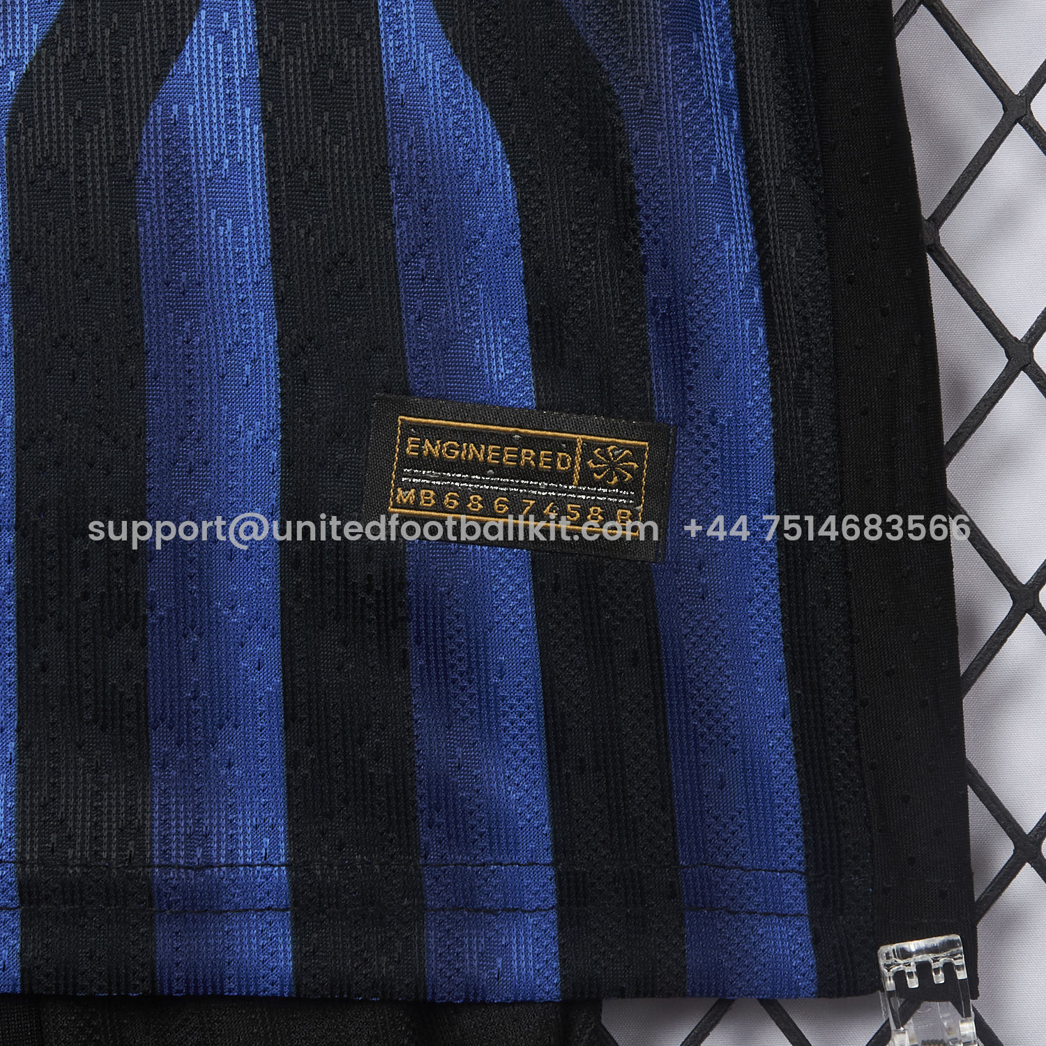 Unitedfootballkit.com | Inter Milan 25-26 Home Kids Kit - Player Version -Customize Name, Number and Patch | Worldwide Shipping