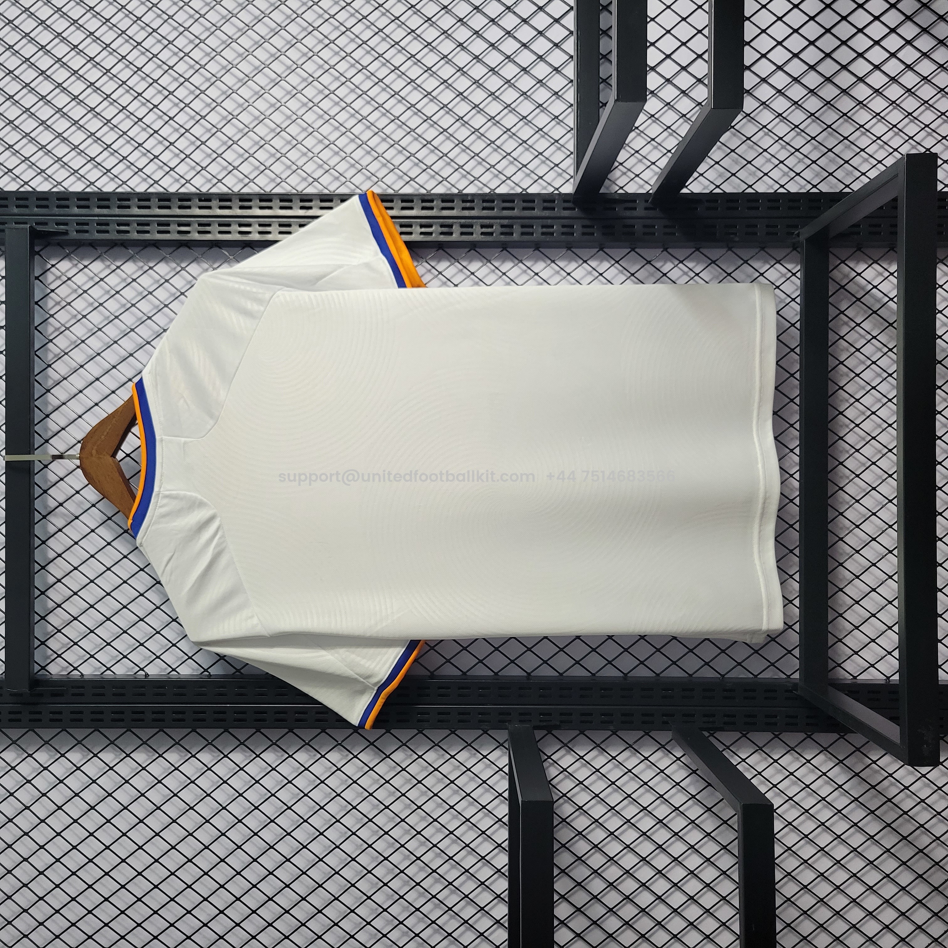 Unitedfootballkit.com | Retro Real Madrid 21-22 Home Stadium Jersey -Customize Name, Number and Patch | Worldwide Shipping