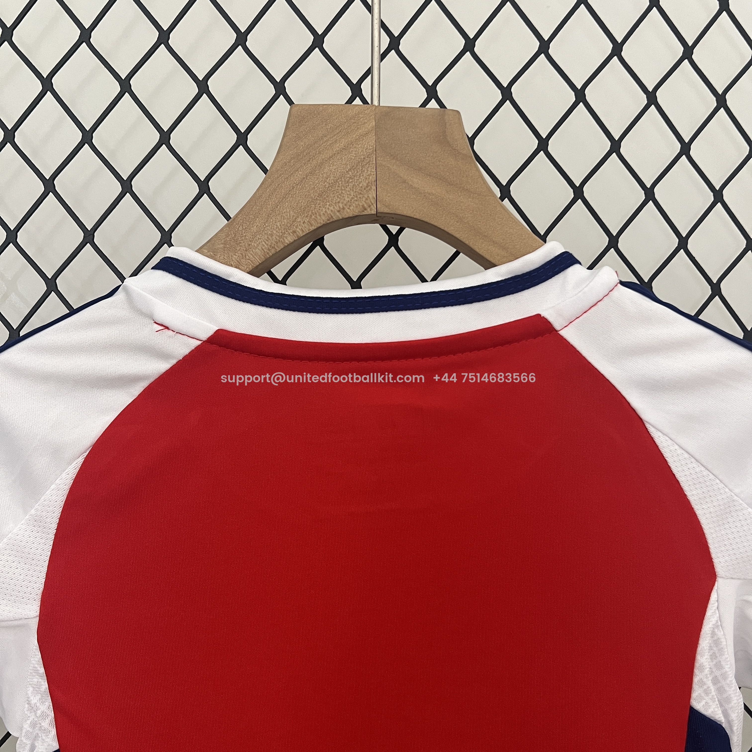 Unitedfootballkit.com | Arsenal 24-25 Home Stadium Kids Kit -Customize Name, Number and Patch | Worldwide Shipping