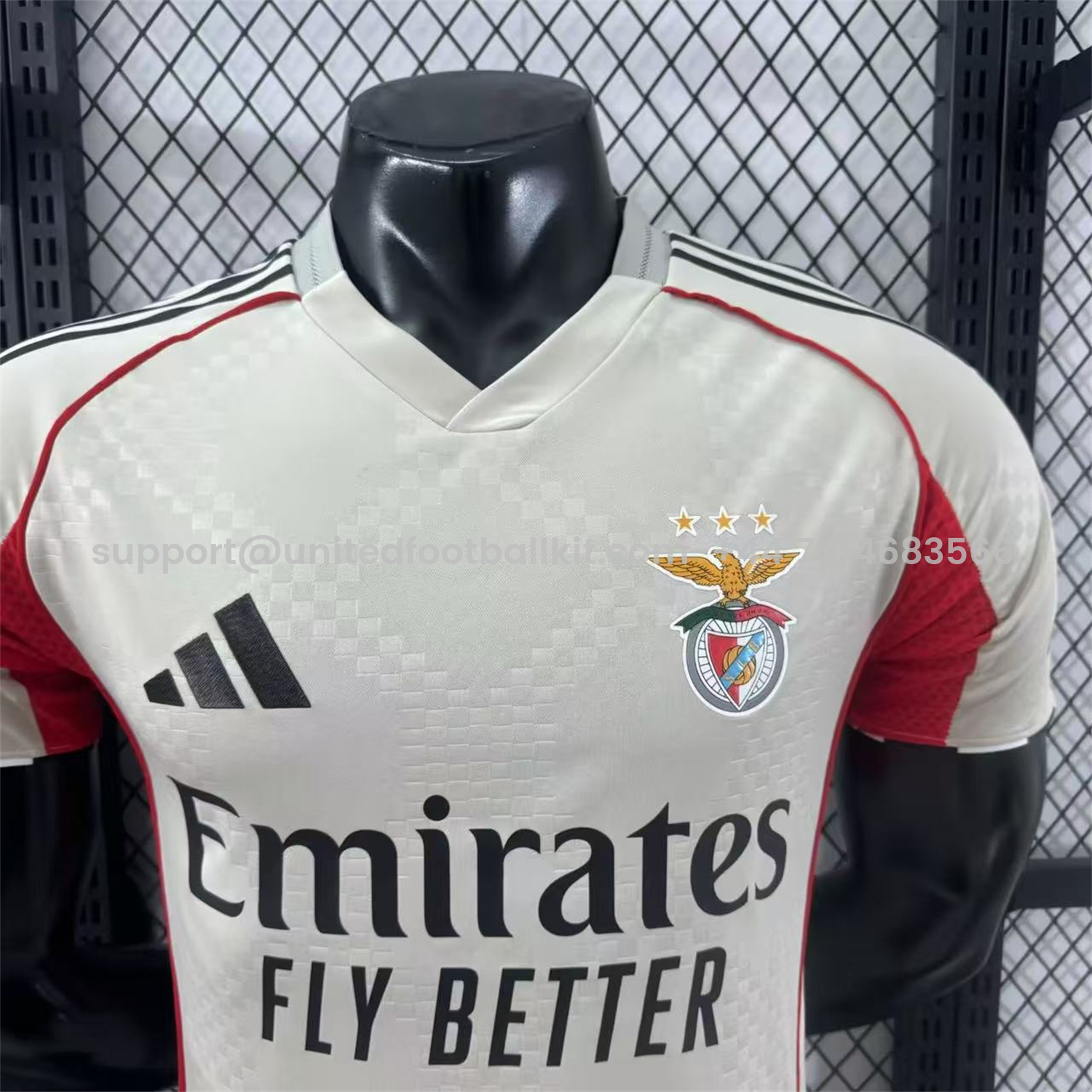 Unitedfootballkit.com | Benfica 25-26 Away Jersey - Player Version -Customize Name, Number and Patch | Worldwide Shipping