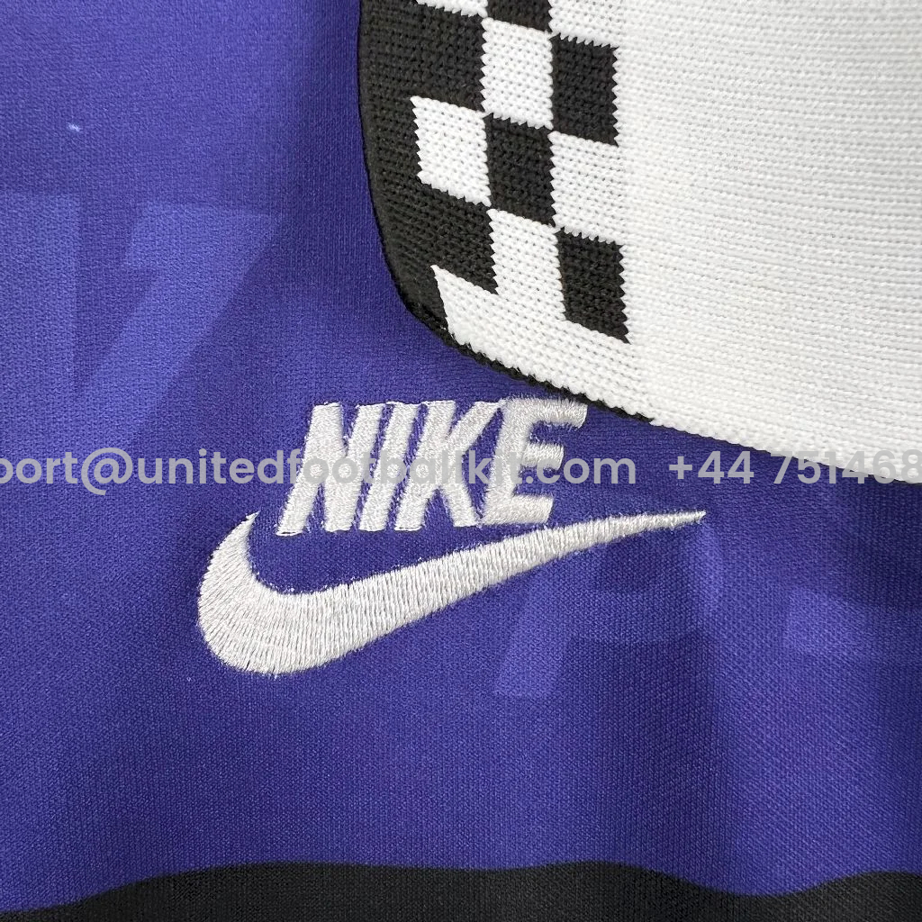 Unitedfootballkit.com | Retro PSV Eindhoven 1995-96 Away Jersey -Customize Name, Number and Patch | Worldwide Shipping