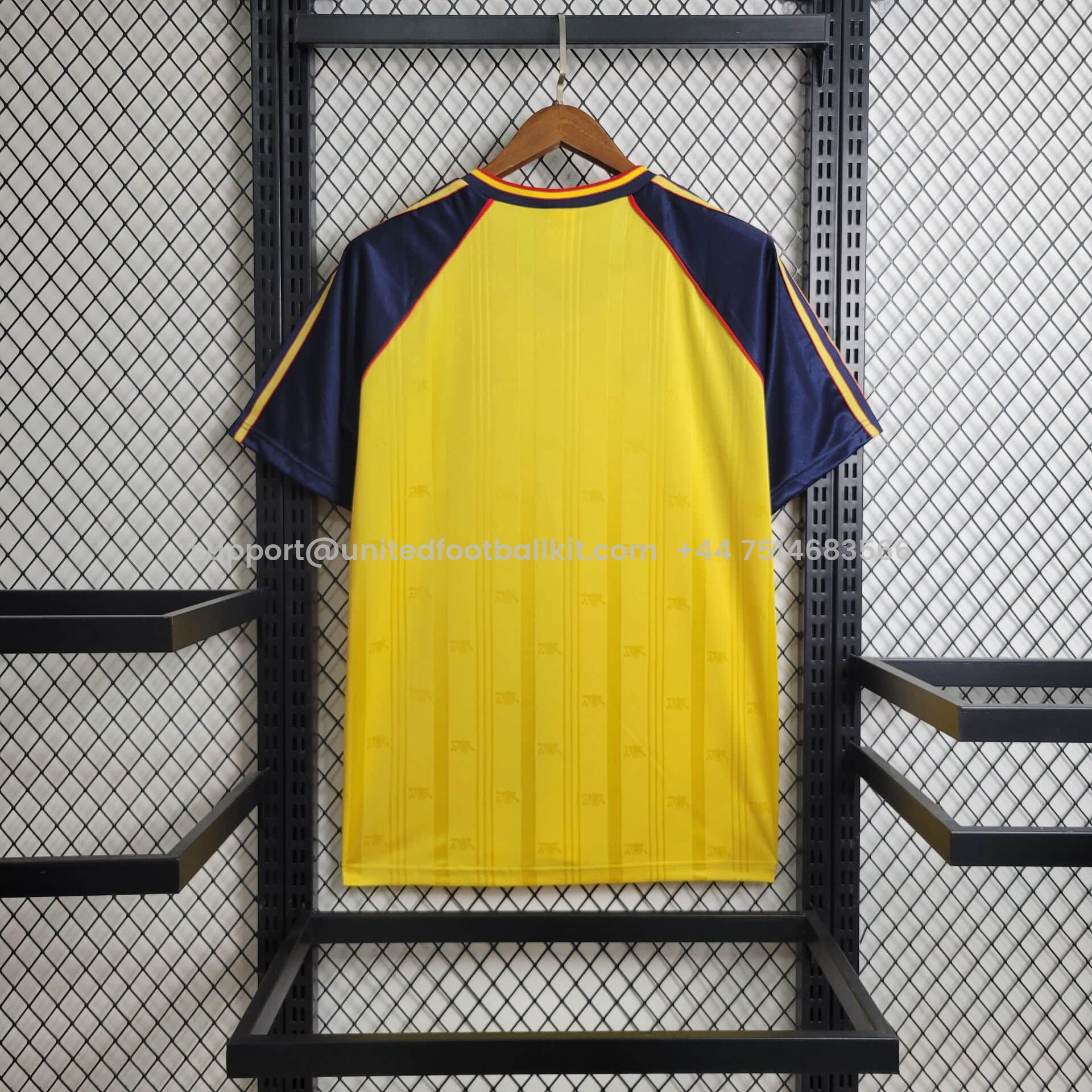 Unitedfootballkit.com | Retro Arsenal 88-90 Away Jersey -Customize Name, Number and Patch | Worldwide Shipping