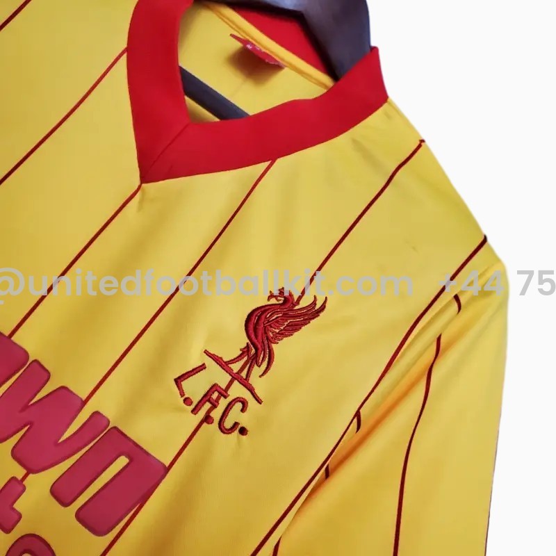Unitedfootballkit.com | Retro Liver.pool 1982-84 Away Stadium Jersey -Customize Name, Number and Patch | Worldwide Shipping