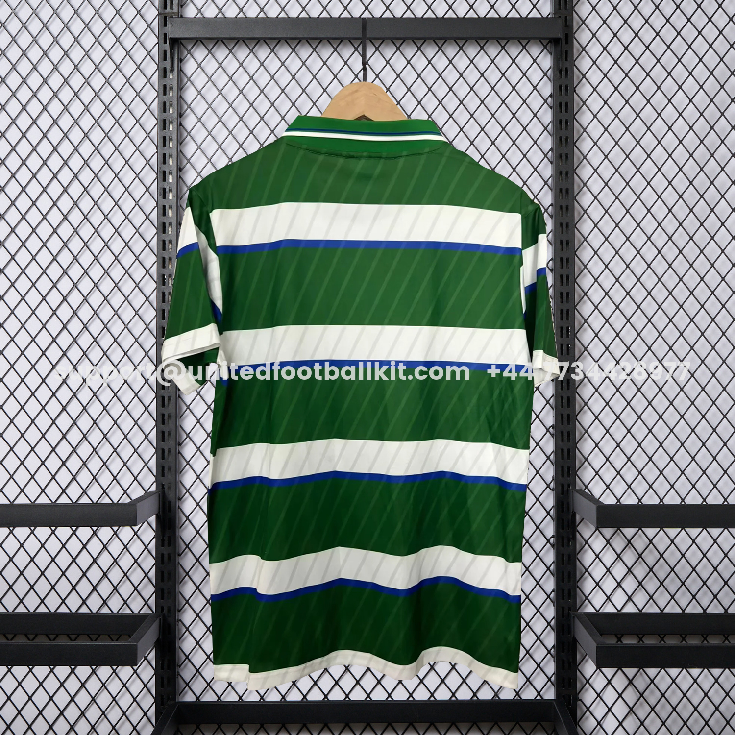 Unitedfootballkit.com | Retro Sheffield Wednesday 1988-89 Away Jersey -Customize Name, Number and Patch | Worldwide Shipping