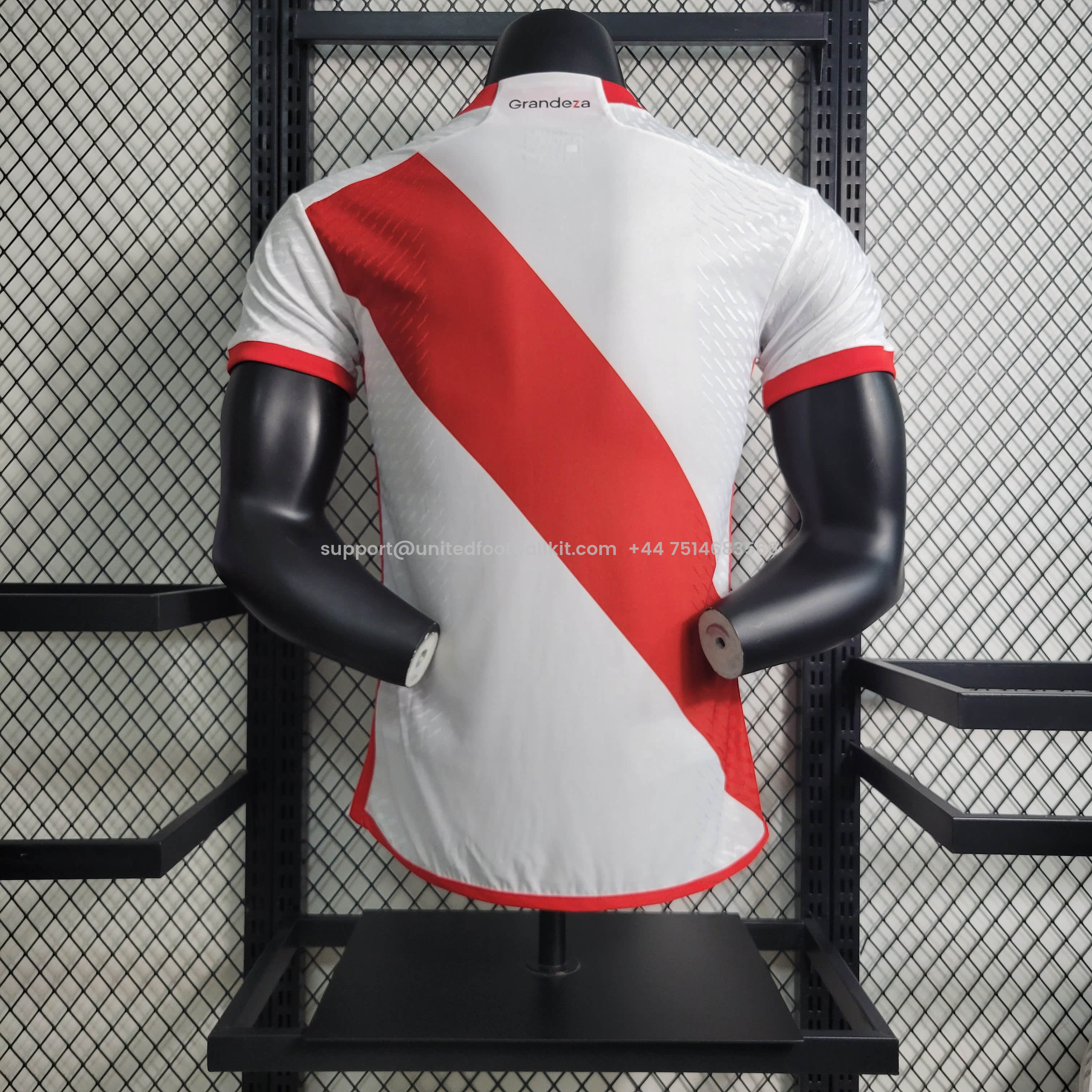 Unitedfootballkit.com | River Plate 2023 Home Stadium Jersey - Player Version -Customize Name, Number and Patch | Worldwide Shipping