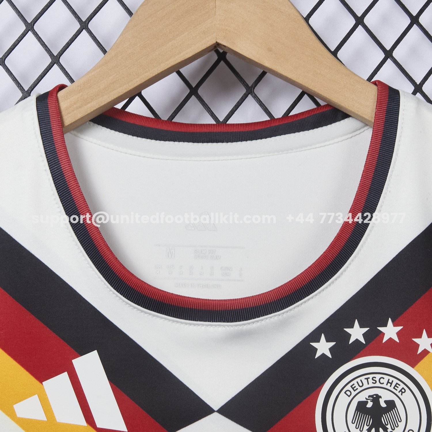 Unitedfootballkit.com | Women's Germany 2026 Home Yoga Vest -Customize Name, Number and Patch | Worldwide Shipping