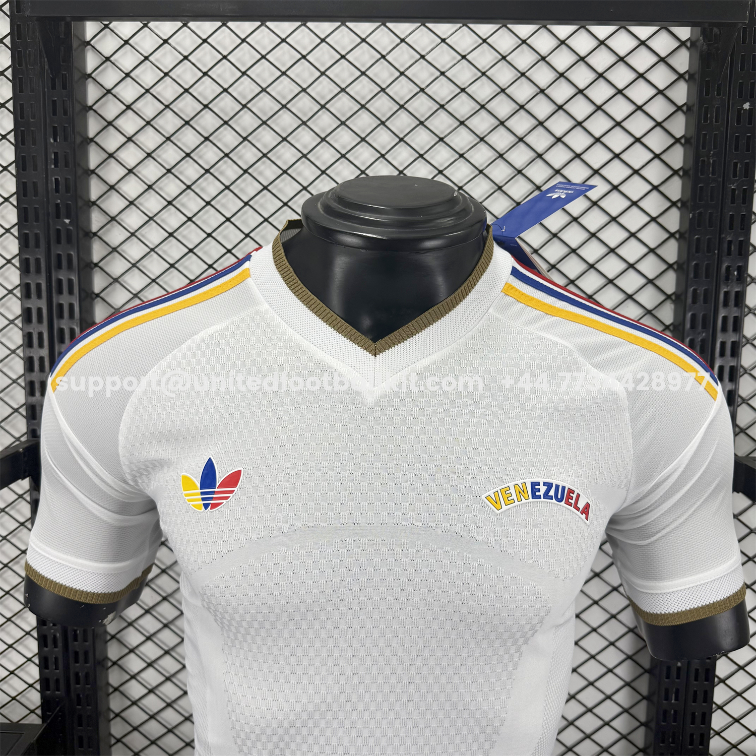 Unitedfootballkit.com | Venezuela 2026 Away Jersey - Player Version -Customize Name, Number and Patch | Worldwide Shipping