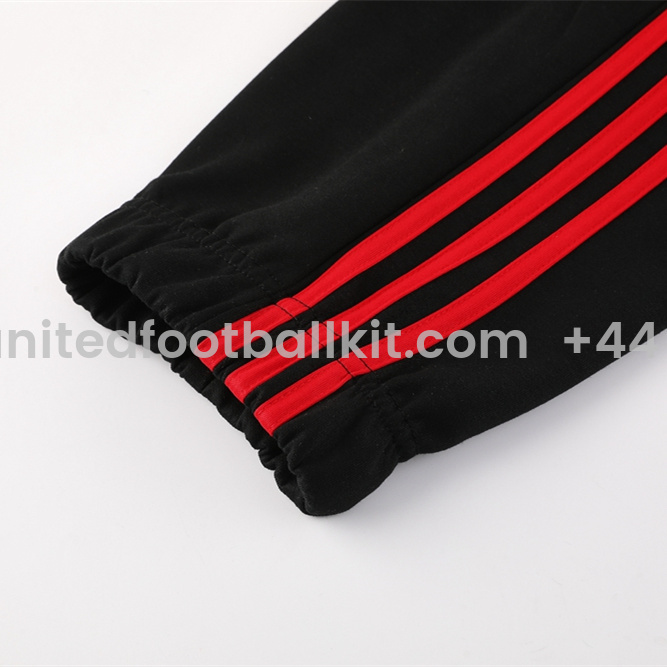 Unitedfootballkit.com | Manchester United 24-25 Originals LFSTLR Training Hoodie Set - Black -Customize Name, Number and Patch | Worldwide Shipping