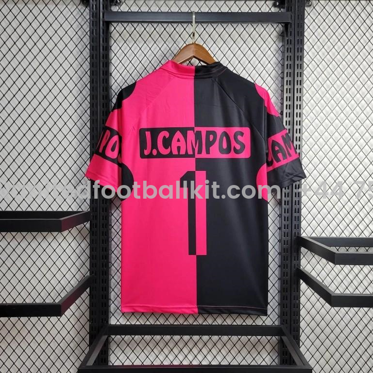 Unitedfootballkit.com | Retro Mexico 1998 World Cup Goalkeeper Pink Black Jersey -Customize Name, Number and Patch | Worldwide Shipping