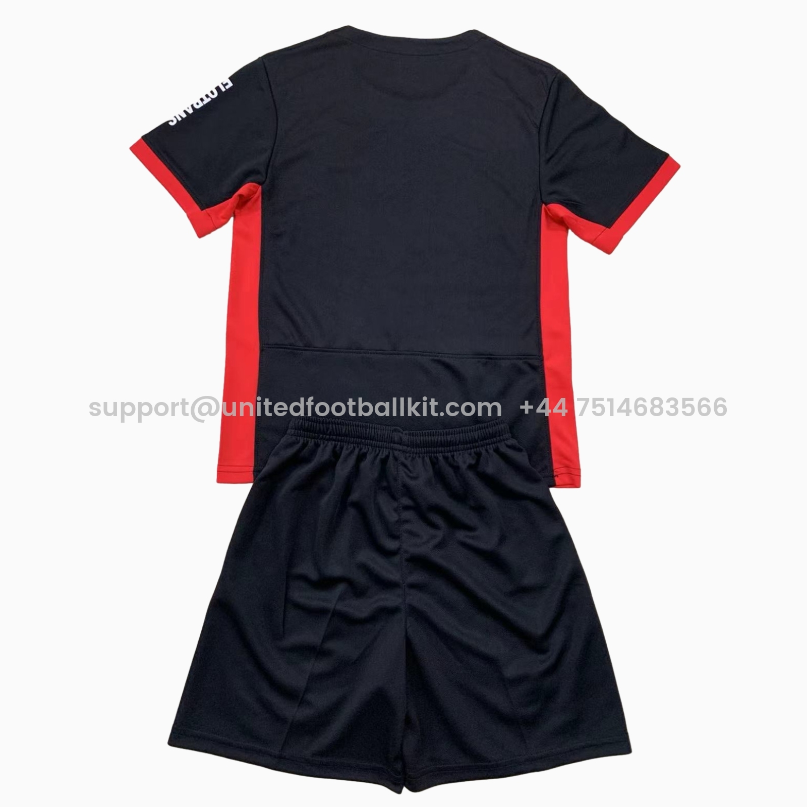 Unitedfootballkit.com | Frankfurt 24-25 Away Kids Kit -Customize Name, Number and Patch | Worldwide Shipping