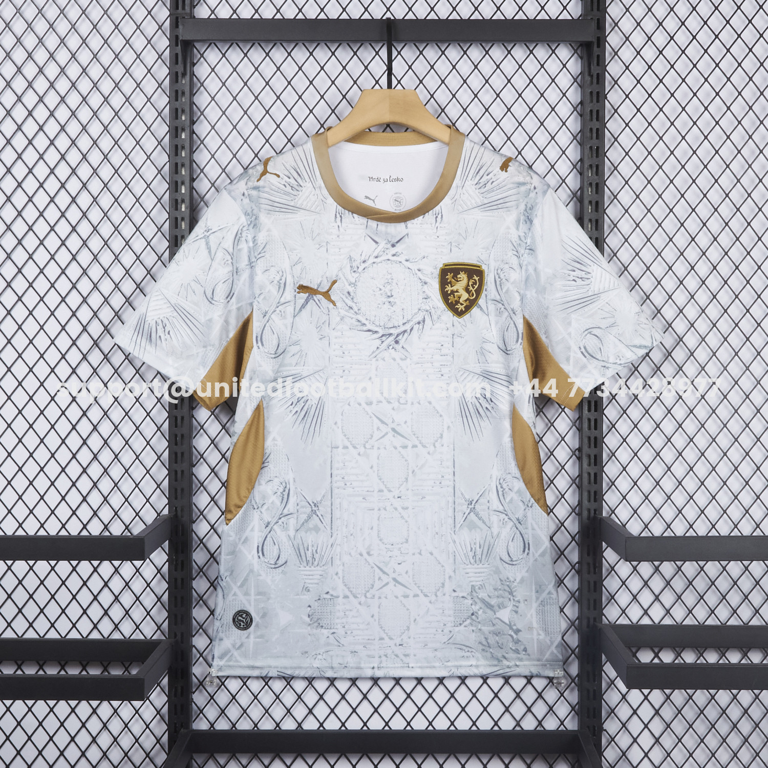 Unitedfootballkit.com | Czech Republic 2026 Away Jersey - Fans Version -Customize Name, Number and Patch | Worldwide Shipping