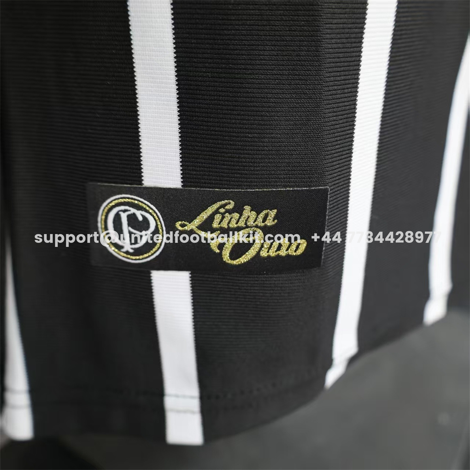 Unitedfootballkit.com | Corinthians 25-26 Black And White Special Jersey - Player Version -Customize Name, Number and Patch | Worldwide Shipping