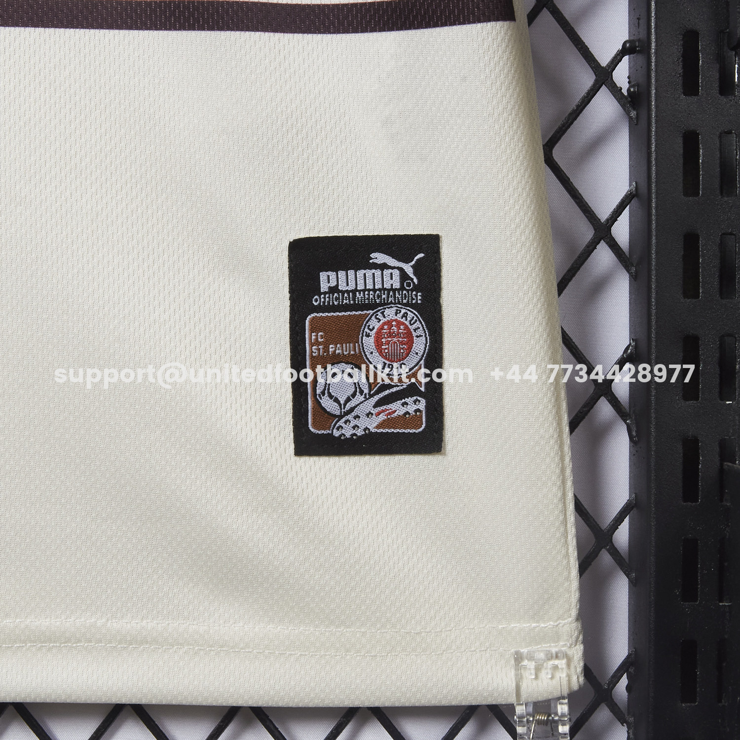 Unitedfootballkit.com | Retro St. Pauli 1997-98 Home Jersey -Customize Name, Number and Patch | Worldwide Shipping