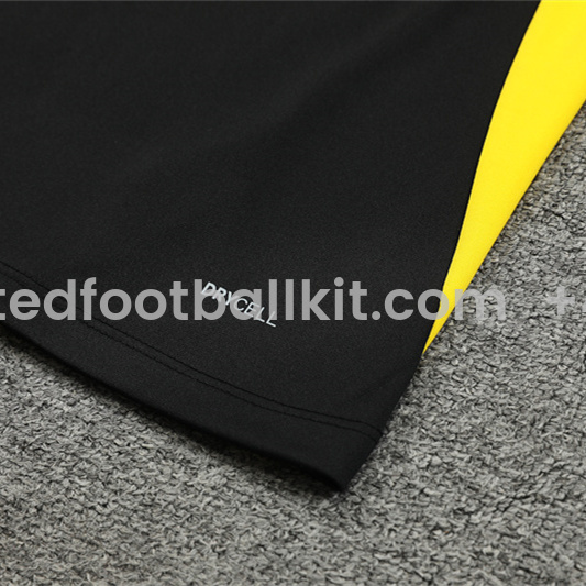 Unitedfootballkit.com | Dortmund 24-25 Long Sleeve Training Set - Black -Customize Name, Number and Patch | Worldwide Shipping